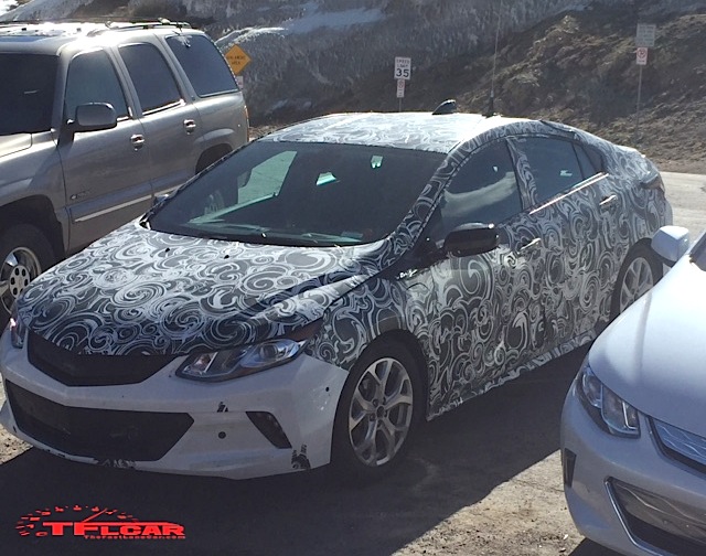 2016 Chevy Volt And Cadillac Elr Caught Testing In The Wild Spied 2016 Chevy Volt Electric Hybrid Car Plug In Testing At High Alude