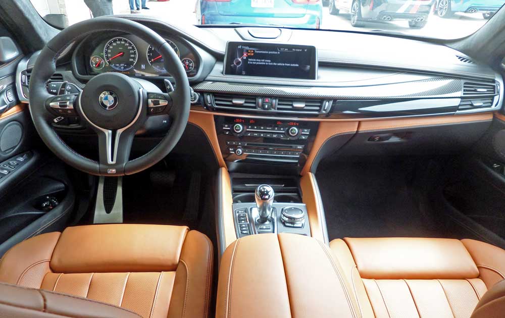 Bmw x6m салон