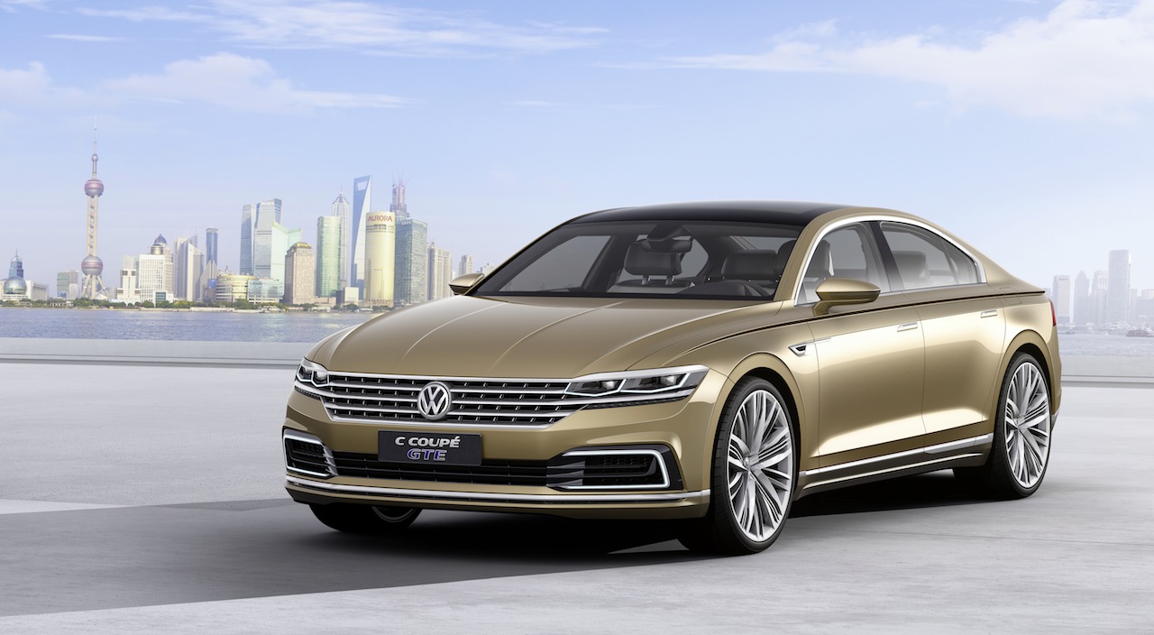 Vw C Coupe Gte Concept Provides A Glimpse At The Future Of