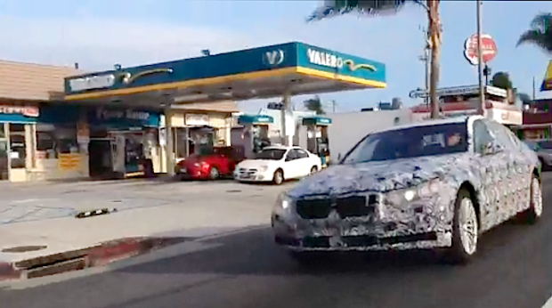 2016 bmw 7-series prototype caught in the wild of california
