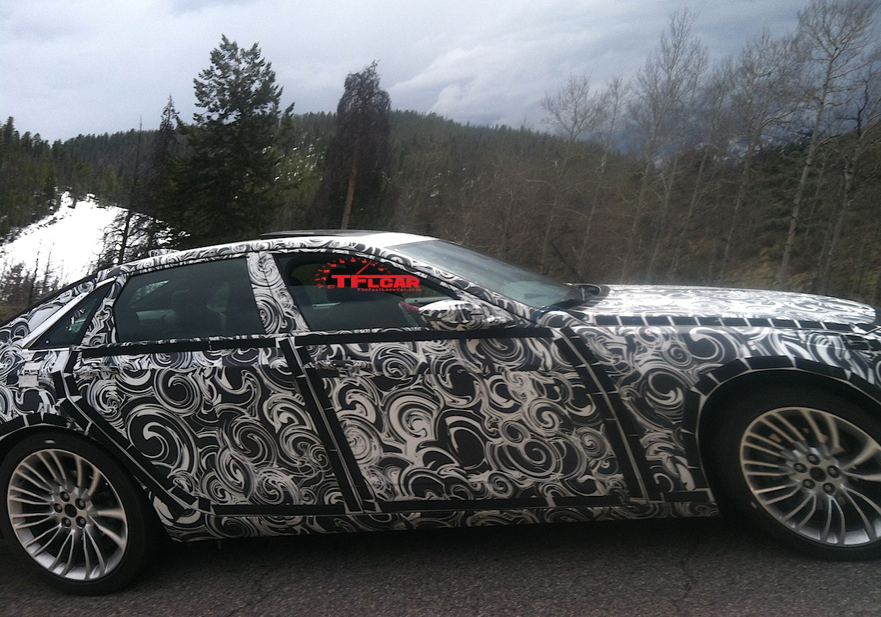 2016 Cadillac Ct6 Prototype Caught In The Wild Spied