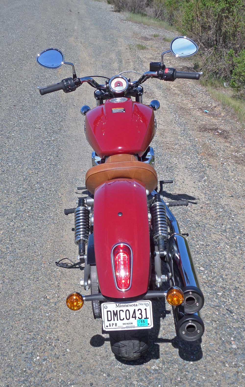 indian scout beginner bike
