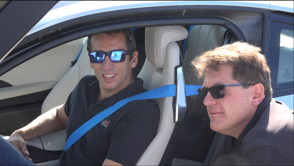 Justin Wilson Testing the new BMW i8