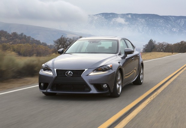 2015 lexus is f sport driving mountains highway