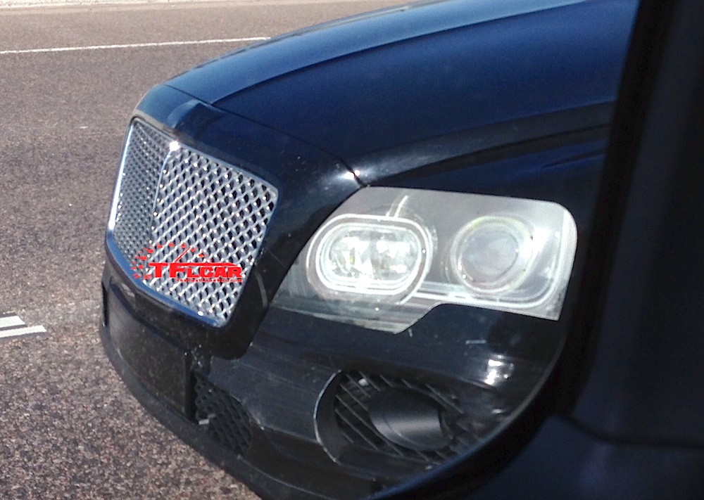 Bentley Bentayga Suv Prototype Caught In Denver Traffic