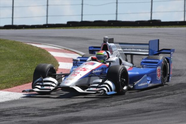Justin Wilson at Honda Indy 200 at Mid-Ohio