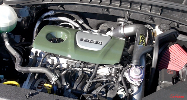 2016 hyundai tucson turbo engine aem intake charge kit custom tuner sema