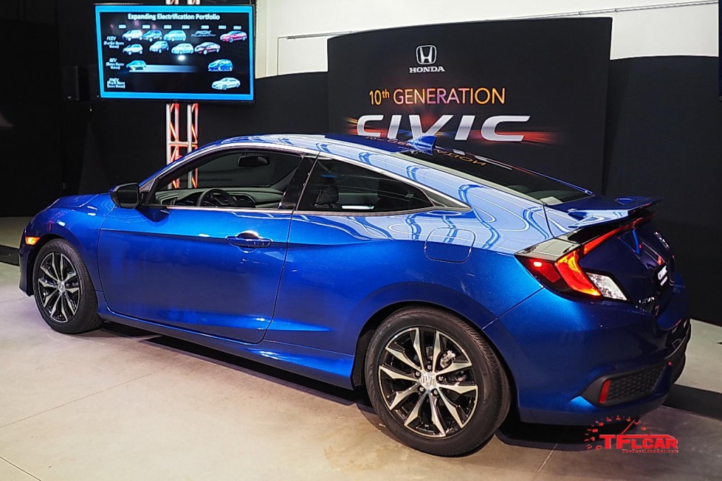 2016 Honda Civic Coupe Unveiled Before L A Auto Show Video The 2016 Honda Civic Coupe