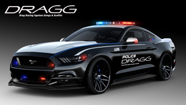 Drag Racing Against Gangs & Graffiti (DRAGG) Mustang