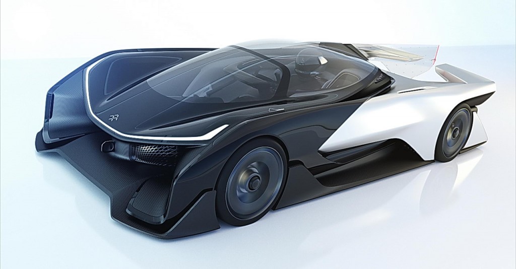 Faraday Future Ffzero1 Concept Unveiled Video The Fast Lane Car Faraday Future Ffzero1 Concept