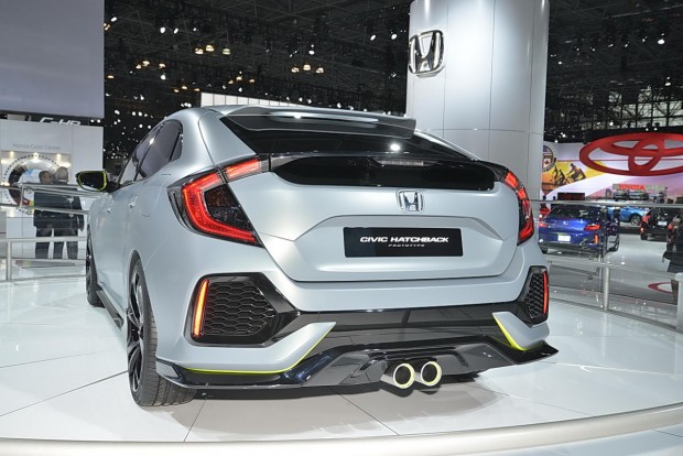 2017 Honda Civic Hatchback Ushers In The Era Of Six Sd Manual Honda Civic Hatchback Concept New York Auto Show