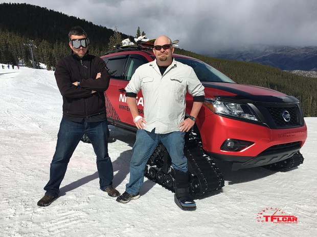 Nissan Rogue vs Pathfinder Winter Warrior Concept Snowy ... Nissan Rogue vs Pathfinder Winter Warrior Concept Snowy ...
