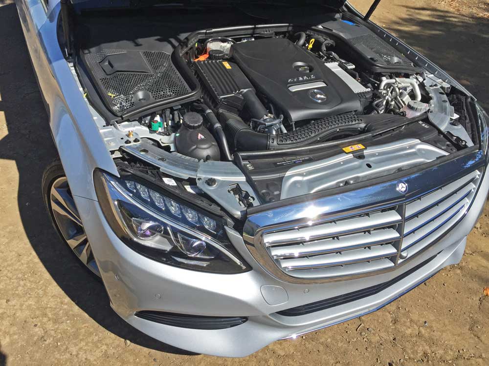 2016 Mercedes Benz C350e Review A Luxurious Plug In Hybrid The The Four Door Five Penger C350e Has Grown In Stature It S Now 3 7 Inches Longer Overall With A 1 Inch Wheelbase Increase And Gain Width Of