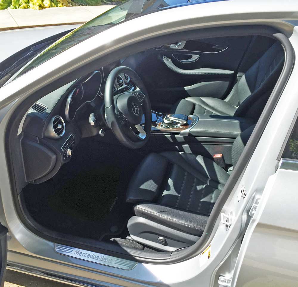 2016 Mercedes Benz C350e Review A Luxurious Plug In Hybrid The Entering The Cabin New Mercedes Benz C350e Is Loaded With Comfort And Convenience Features Such As A More Contemporary Interior Wide Range Of