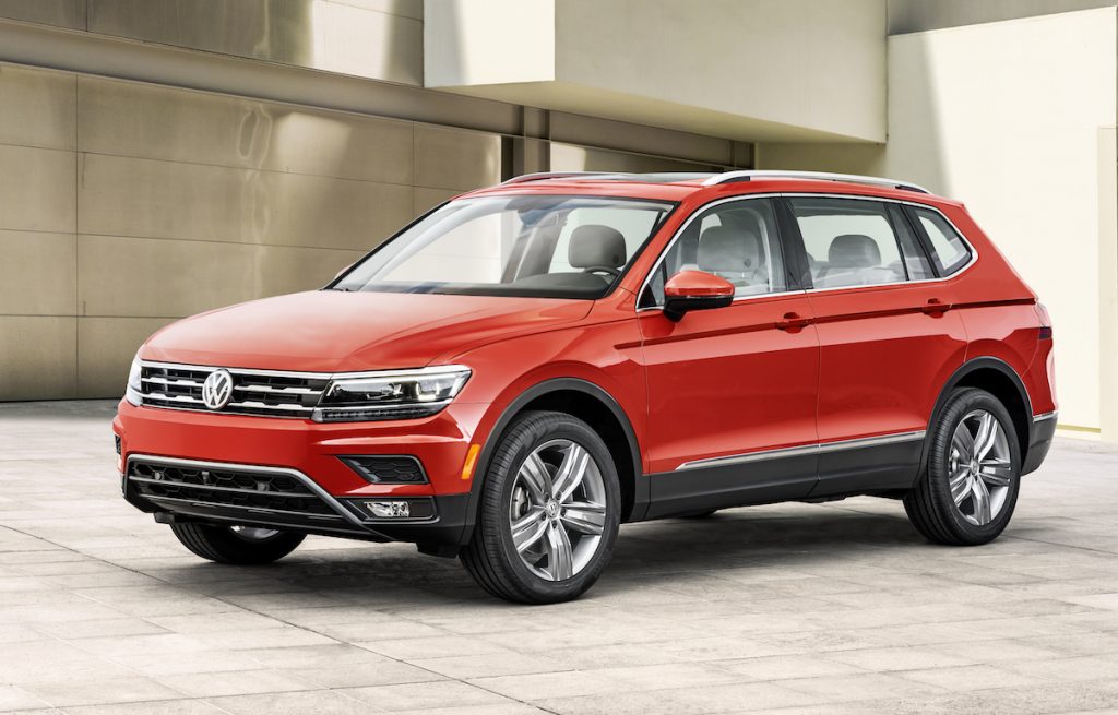 2018 vw tiguan crossover