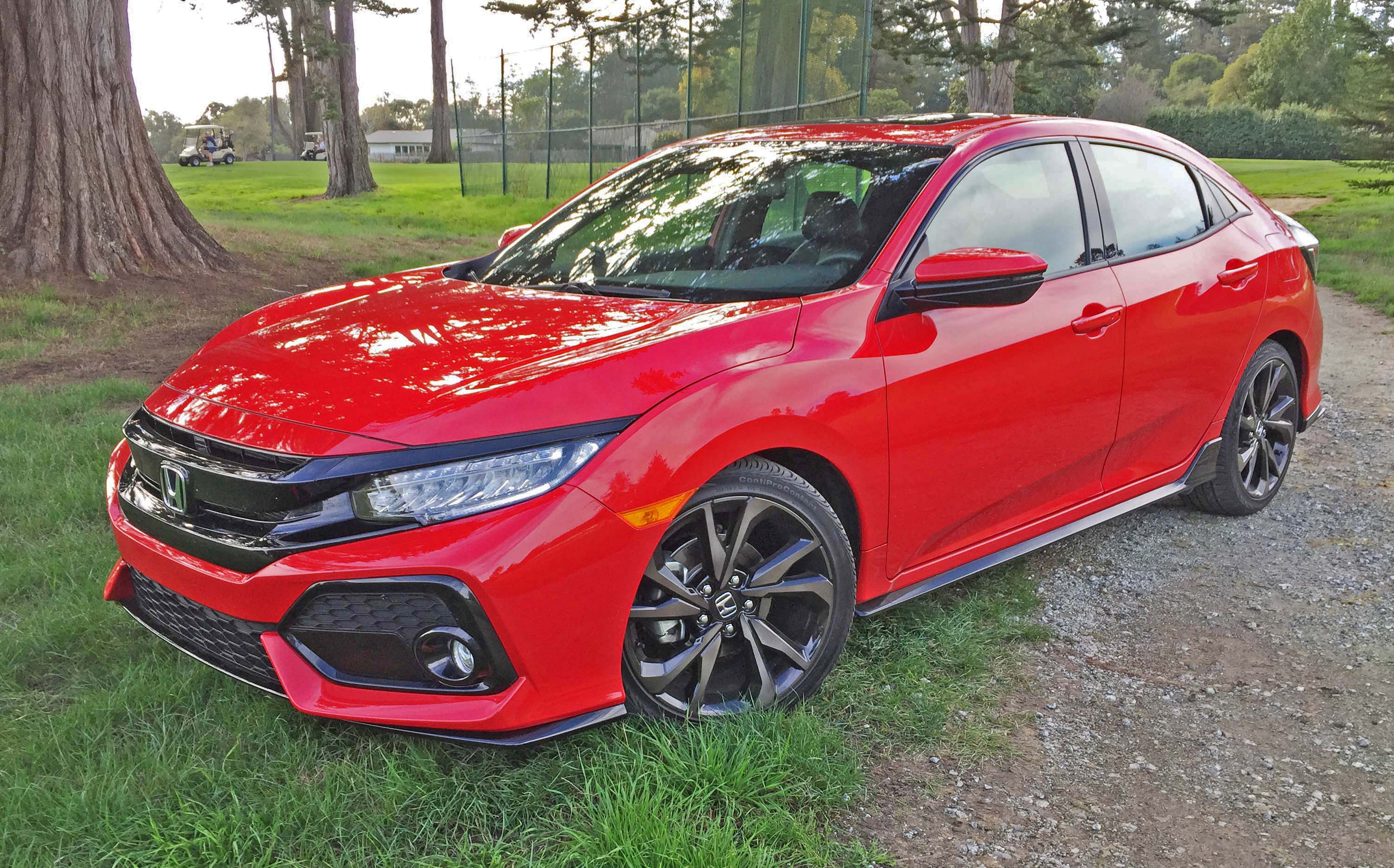 The 2017 Honda Civic Hatchback Displays An Ideal Balance Of Form And