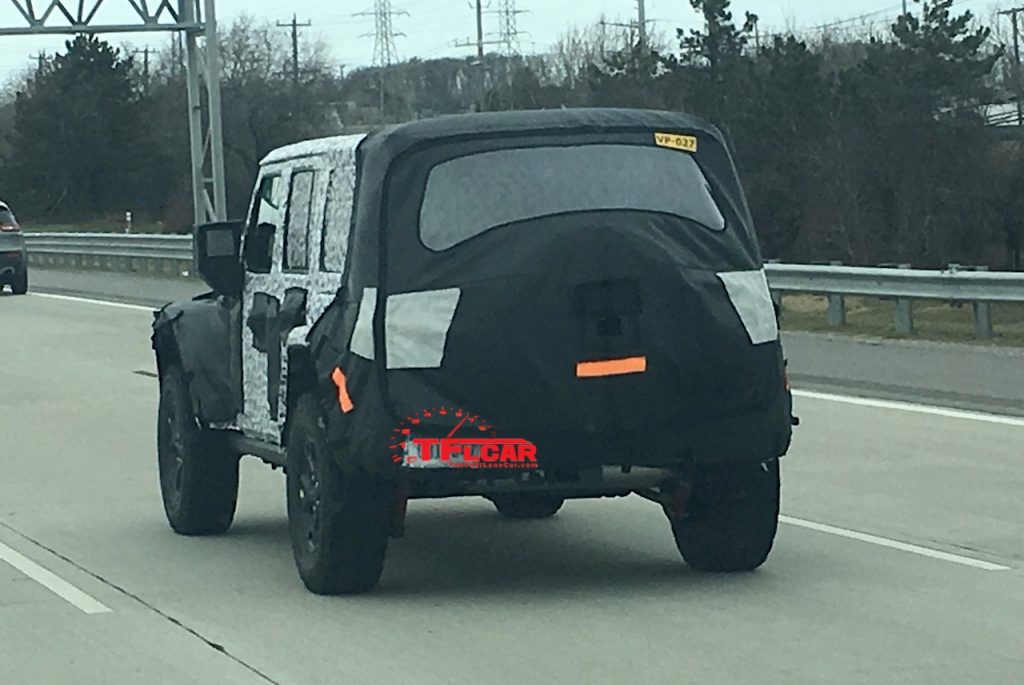 2018 jeep wrangler rubicon jl spy