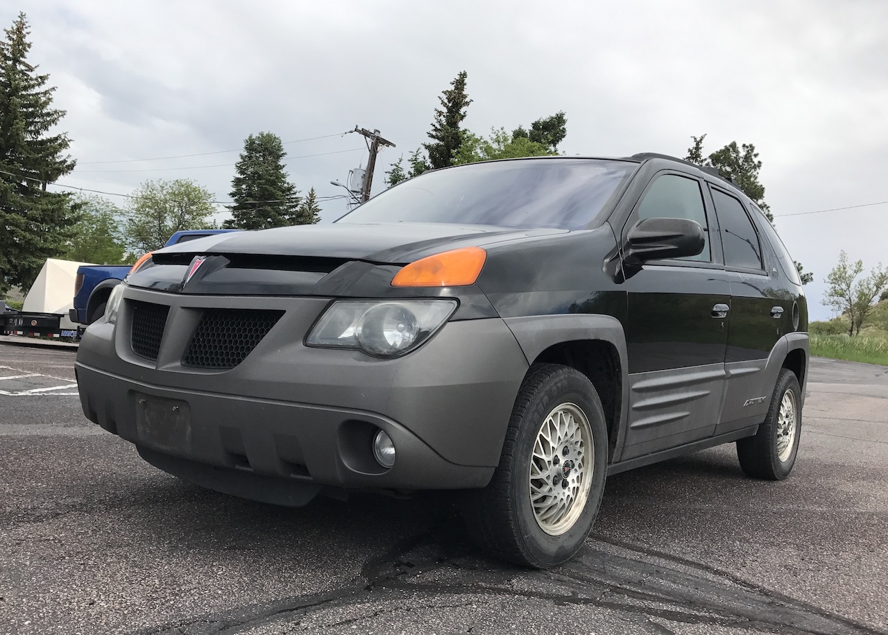 Old Vs New Crossovers The 2001 Pontiac Aztek And 2018