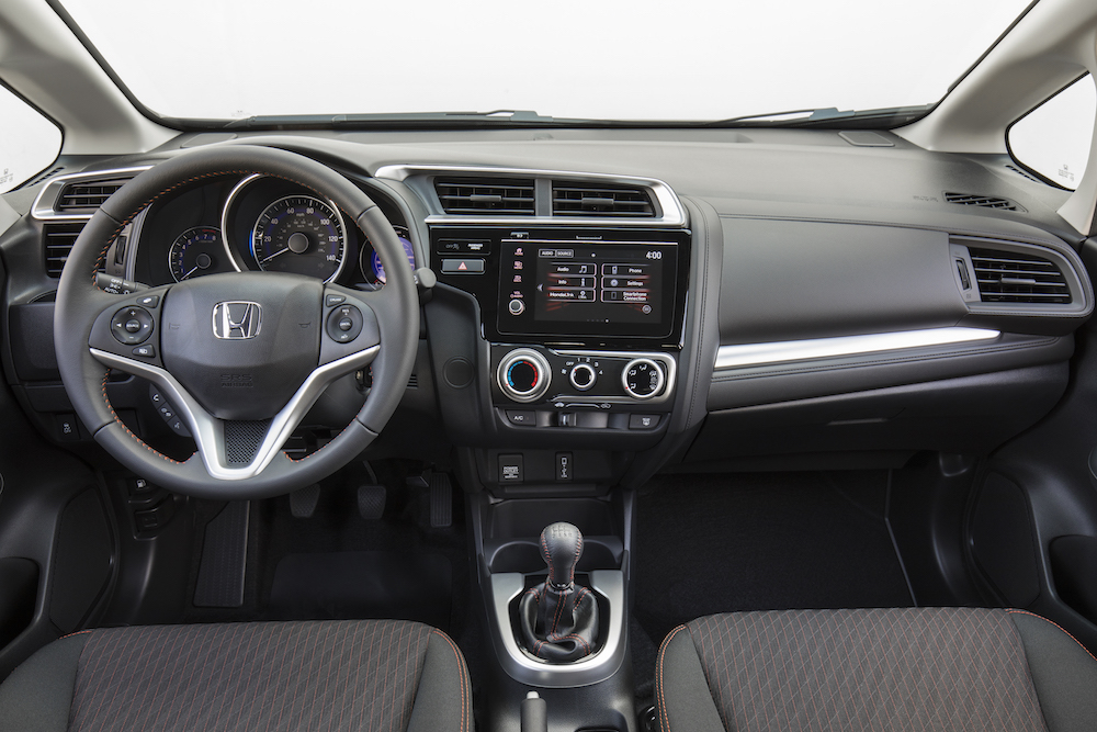 2018 Honda Fit New Tech Retains Heritage Review The Fast Lane Car The Coolest Things In This Photo 6 Sd Manual And An Actual Volume Honda