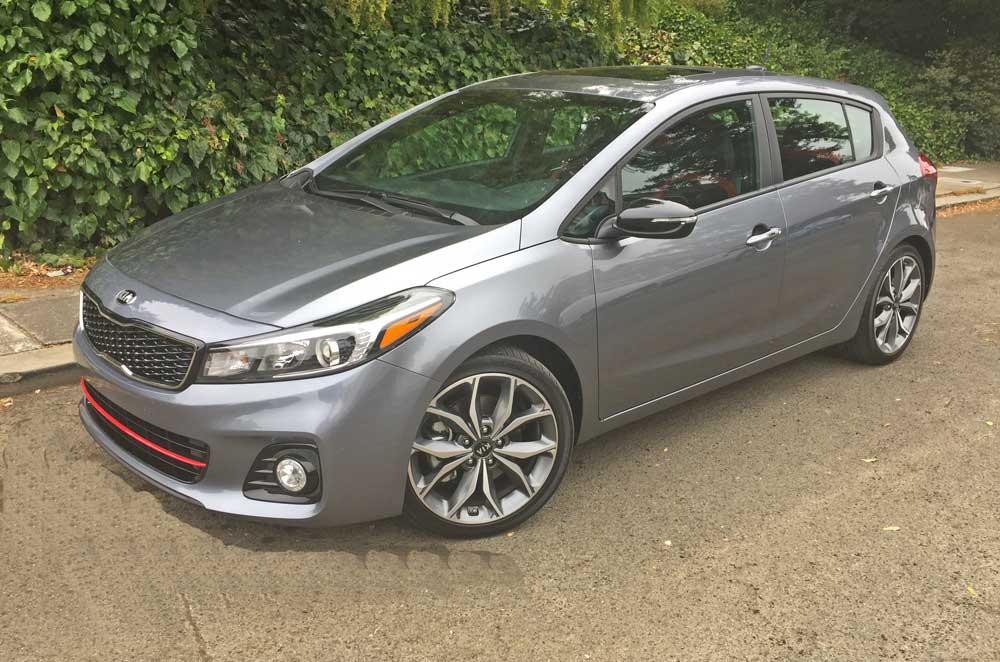 The refreshed Kia Forte5 for 2017 was unveiled early this year with ...