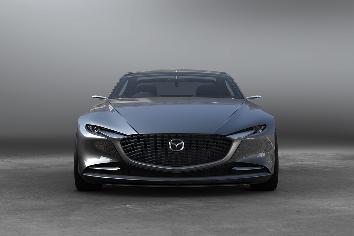 Mazda Vision Coupe Is Sleeker Than Sleek Video The Fast Lane Car Mazda Vision Coupe