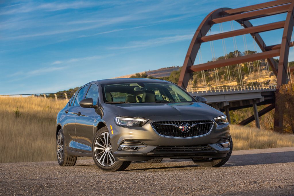 January 2018's best-selling midsize luxury sedans: Buick Regal Sportback