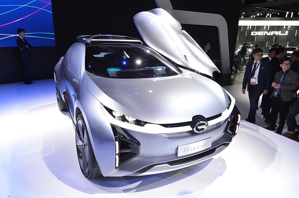 GAC Motor Enverge Concept at 2018 NAIAS