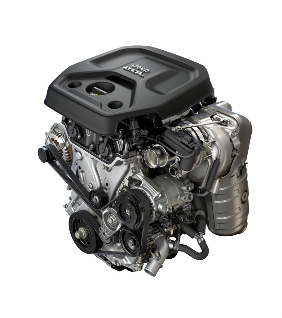 2018 Jeep Wrangler JL 2.0-liter engine pricing