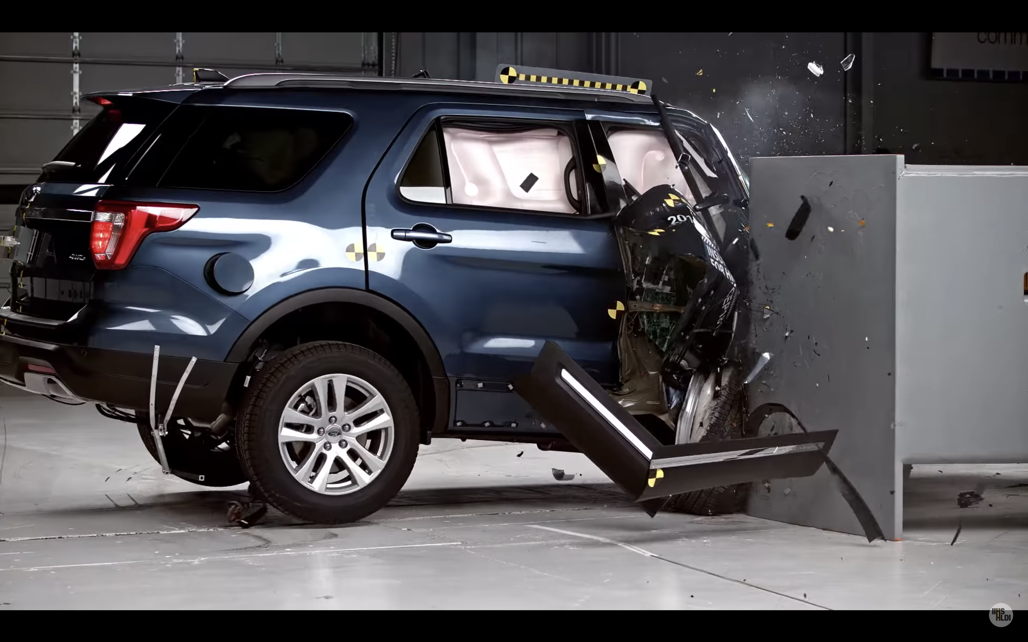 Ford Explorer, Jeep Grand Cherokee Fail IIHS Midsize SUV Passenger