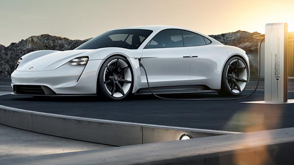 Porsche Taycan - Formerly known as "Mission E" concept
