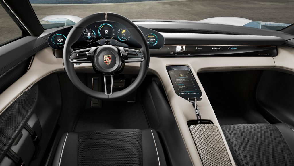 Behold! Porsche Taycan Interior Spied (Mostly) Undisguised ...