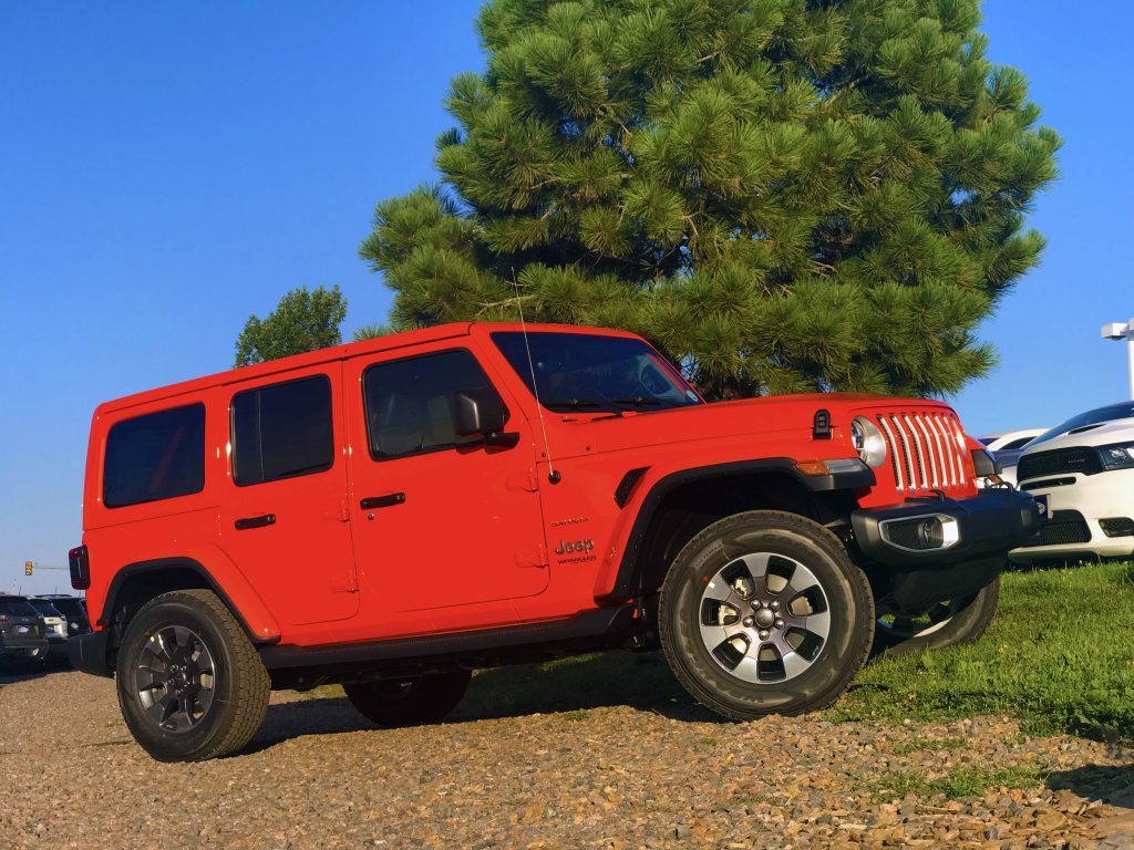 2018 Jeep Wrangler 2.0-liter turbo arriving at dealerships.
