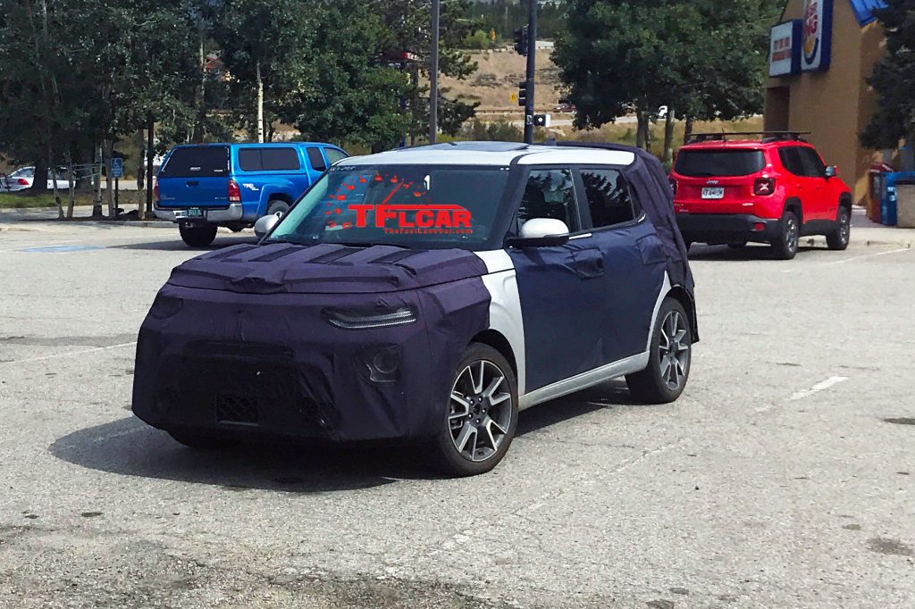 2020 Kia Soul Spied Testing