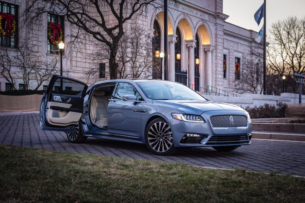 80th Anniversary Lincoln Continental with suicide doors