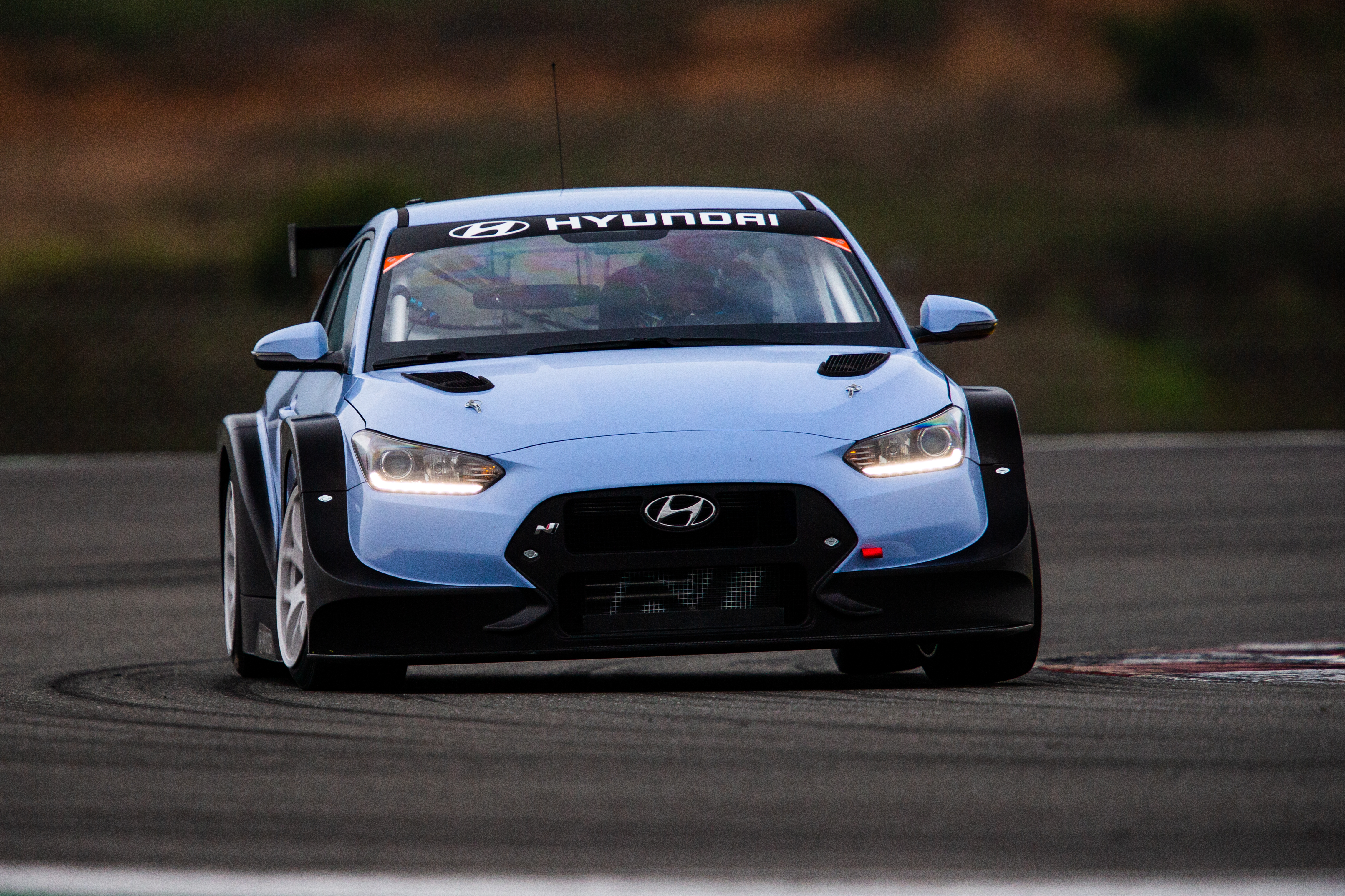 Hyundai Unveils Veloster N TCR Race Car at 2019 Detroit