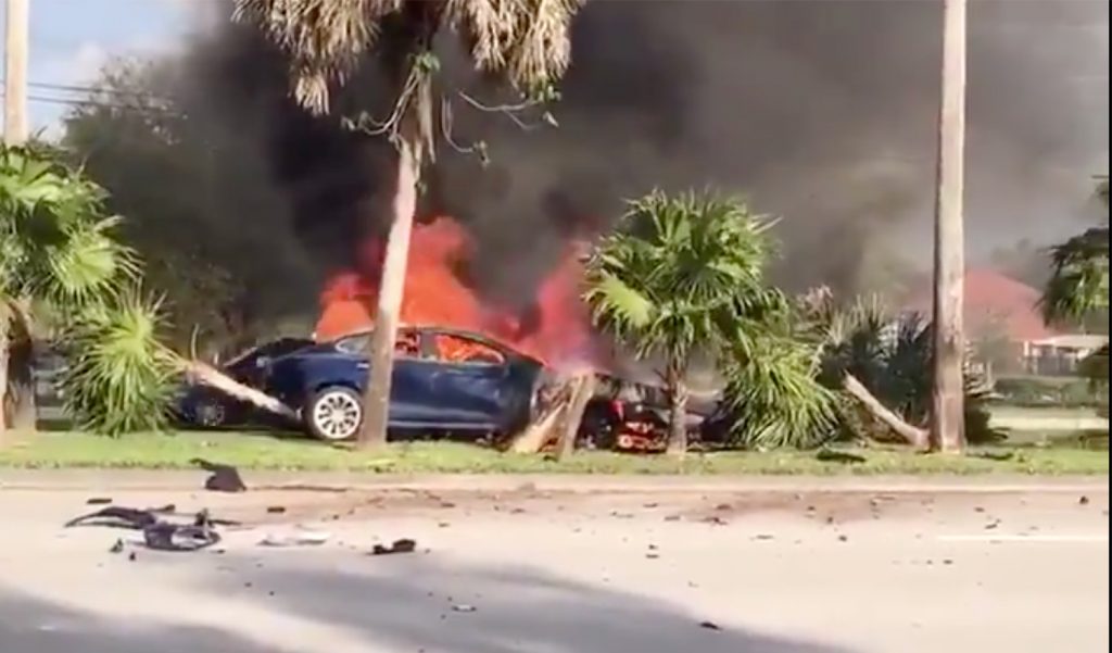 Tesla Model S Driver Dies In Crash After Car Burns, Doors Wouldn't Open