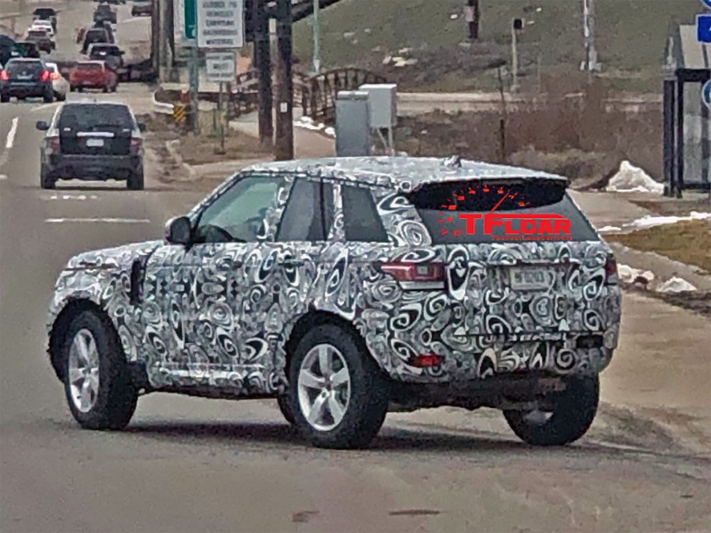 Spied Again 2020 Land Rover Defender And Two Door Range Rover