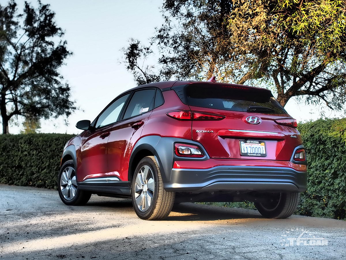 Red 2019 Hyundai Kona Electric