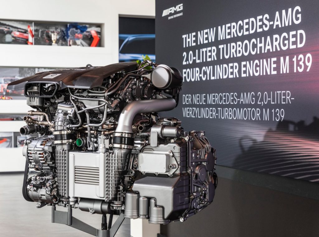 Mercedes-AMG M 139 engine makes 416 horsepower