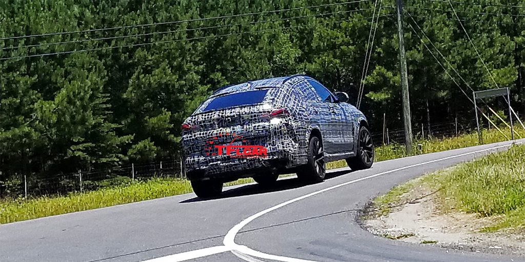 2021 BMW X6 M Testing