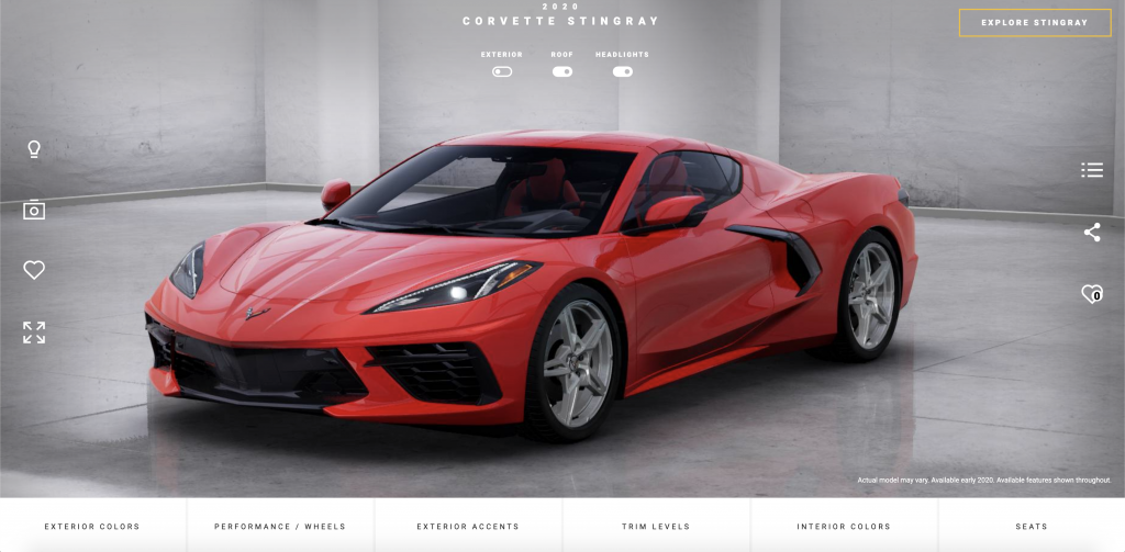 2017 Corvette Color Chart