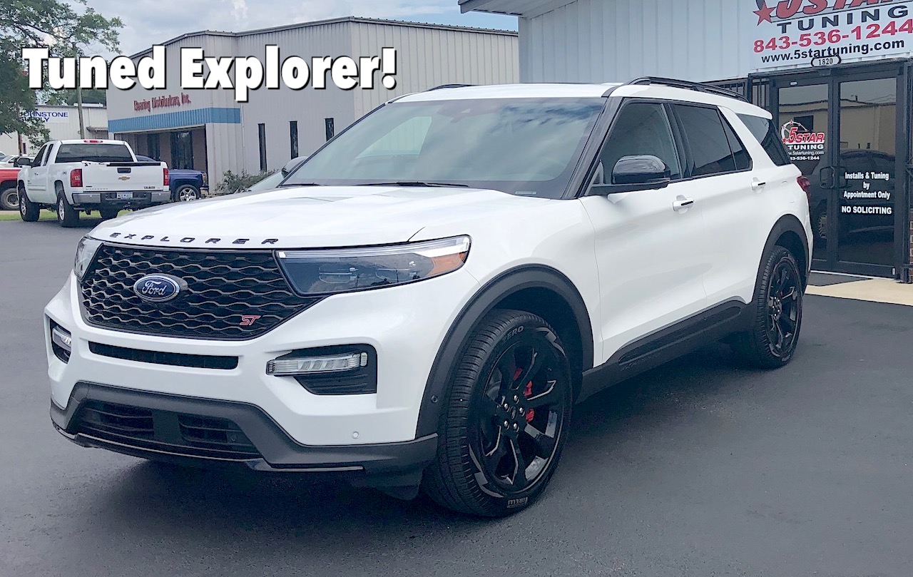 Tuned This 2020 Ford Explorer St Is Packing 513 Hp From 3 0