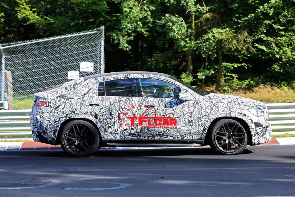 2020 Mercedes Amg Gle 63 Coupe Spied Hammering It Out On The