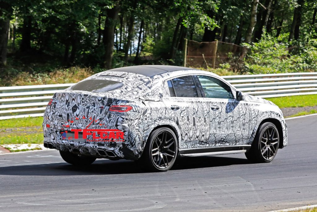 2020 Mercedes Amg Gle 63 Coupe Spied Hammering It Out On The
