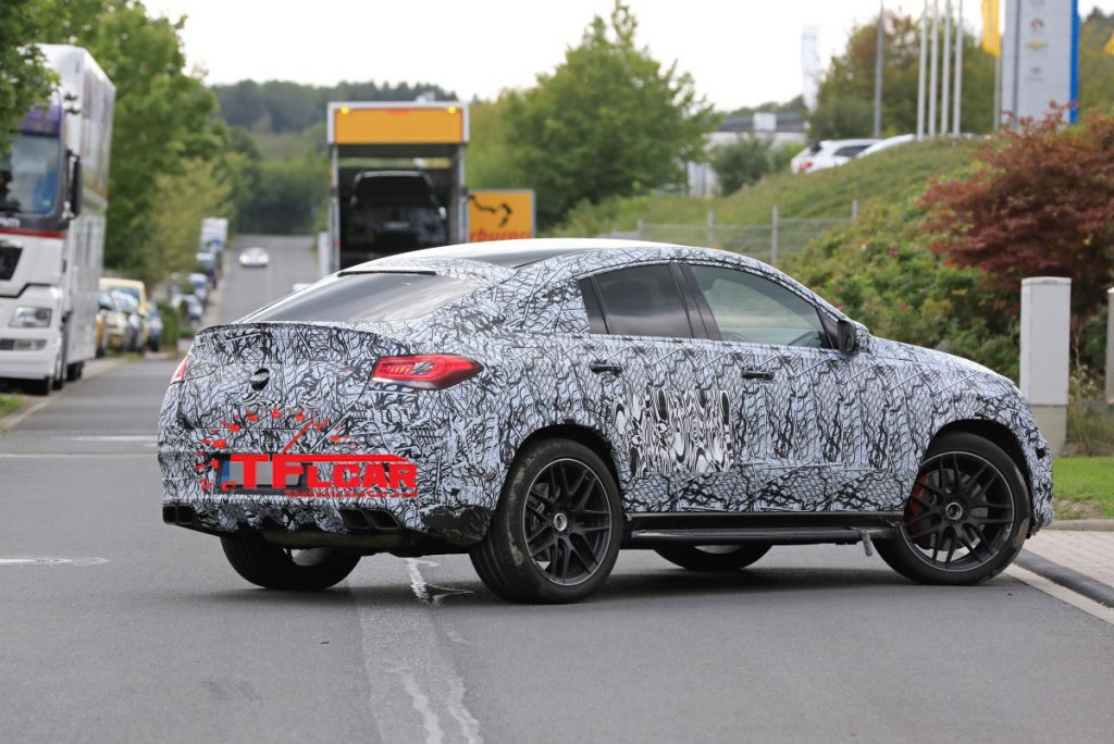 2020 Mercedes Amg Gle 63 Coupe Spied Hammering It Out On The