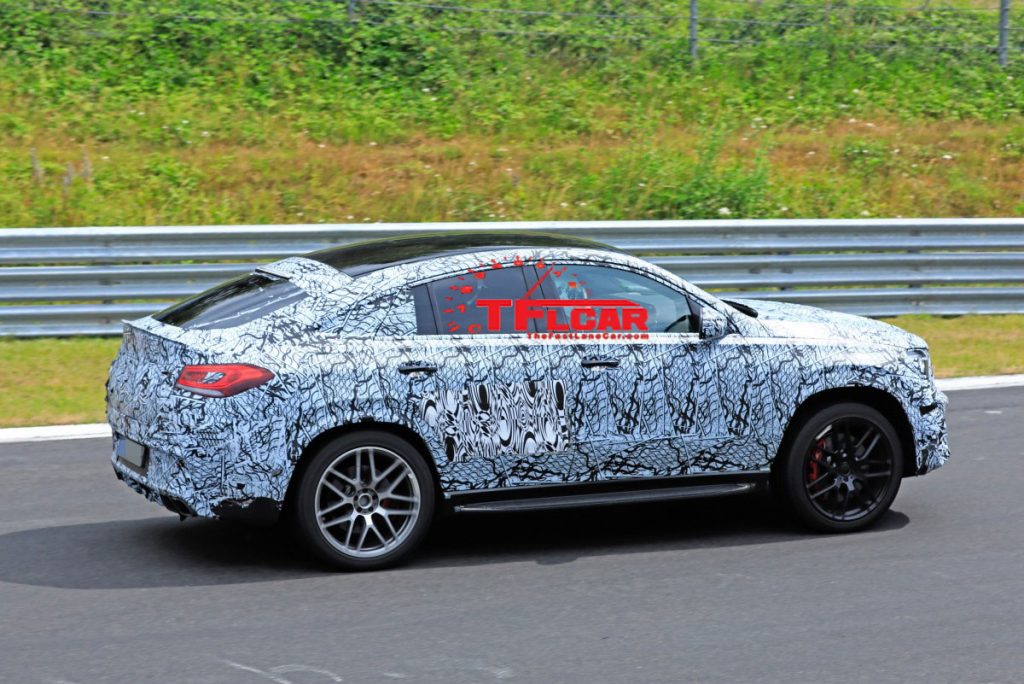 2020 Mercedes Amg Gle 63 Coupe Spied Hammering It Out On The
