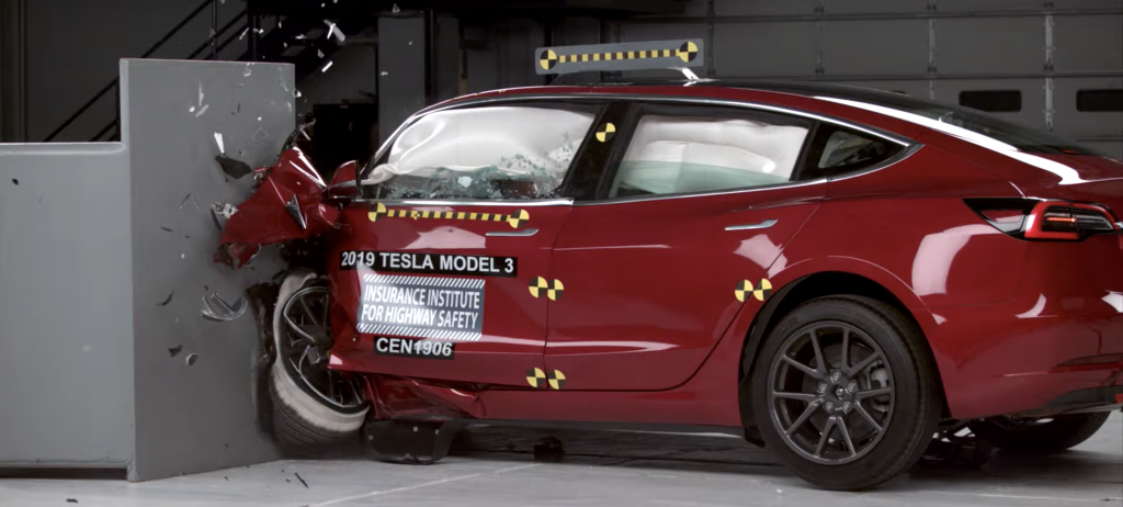 Tesla Safety - Model 3 Scores IIHS Top Safety Pick+