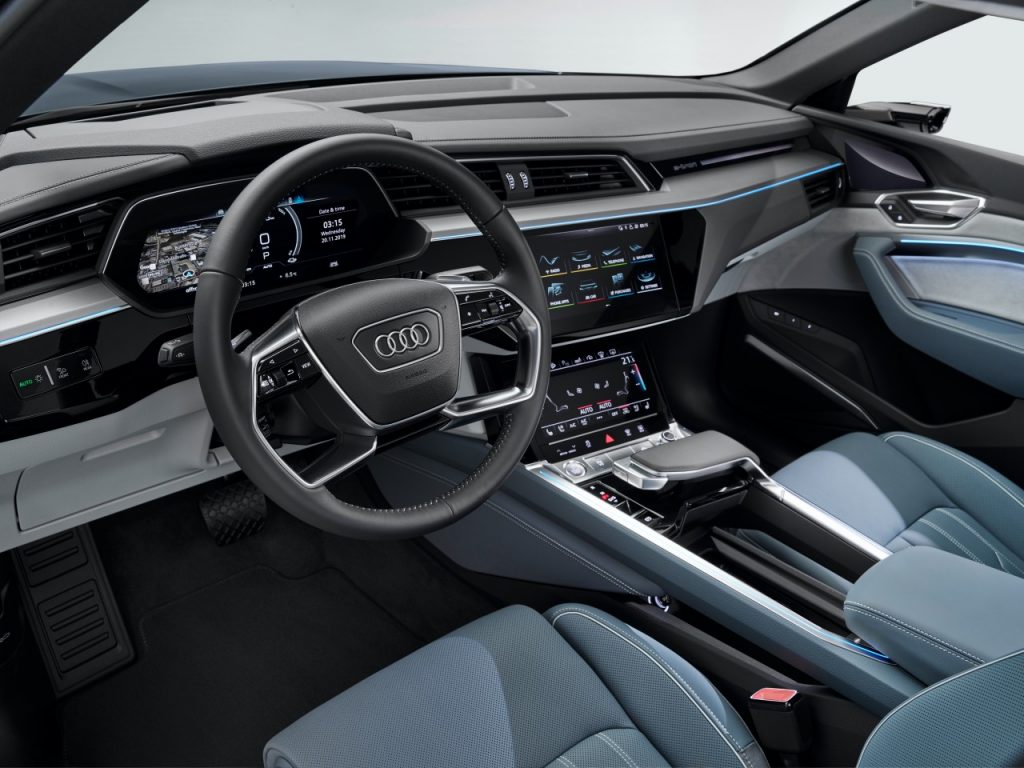 2020 Audi E-Tron Sportback Leans On Style Over Practicality With Coupe-Like Styling
