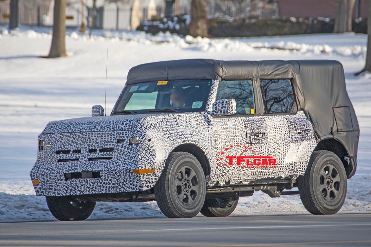 Breaking: SEE The 2021 Ford Bronco On The Road! New ...