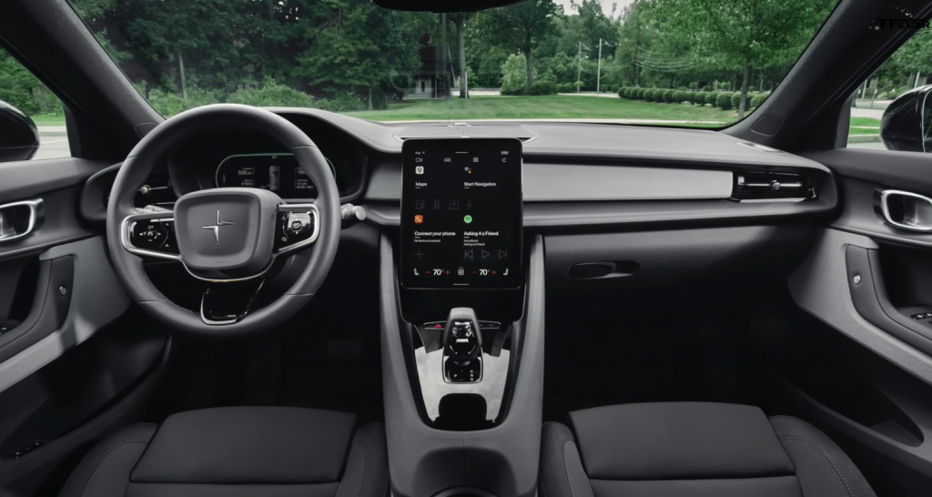 Polestar 2 dash